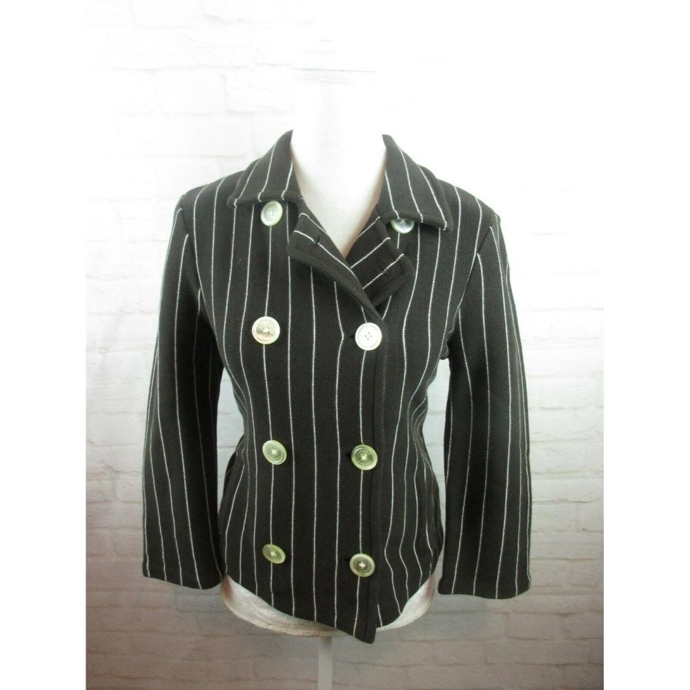 Ralph Lauren women's size M Brown Vertical Striped